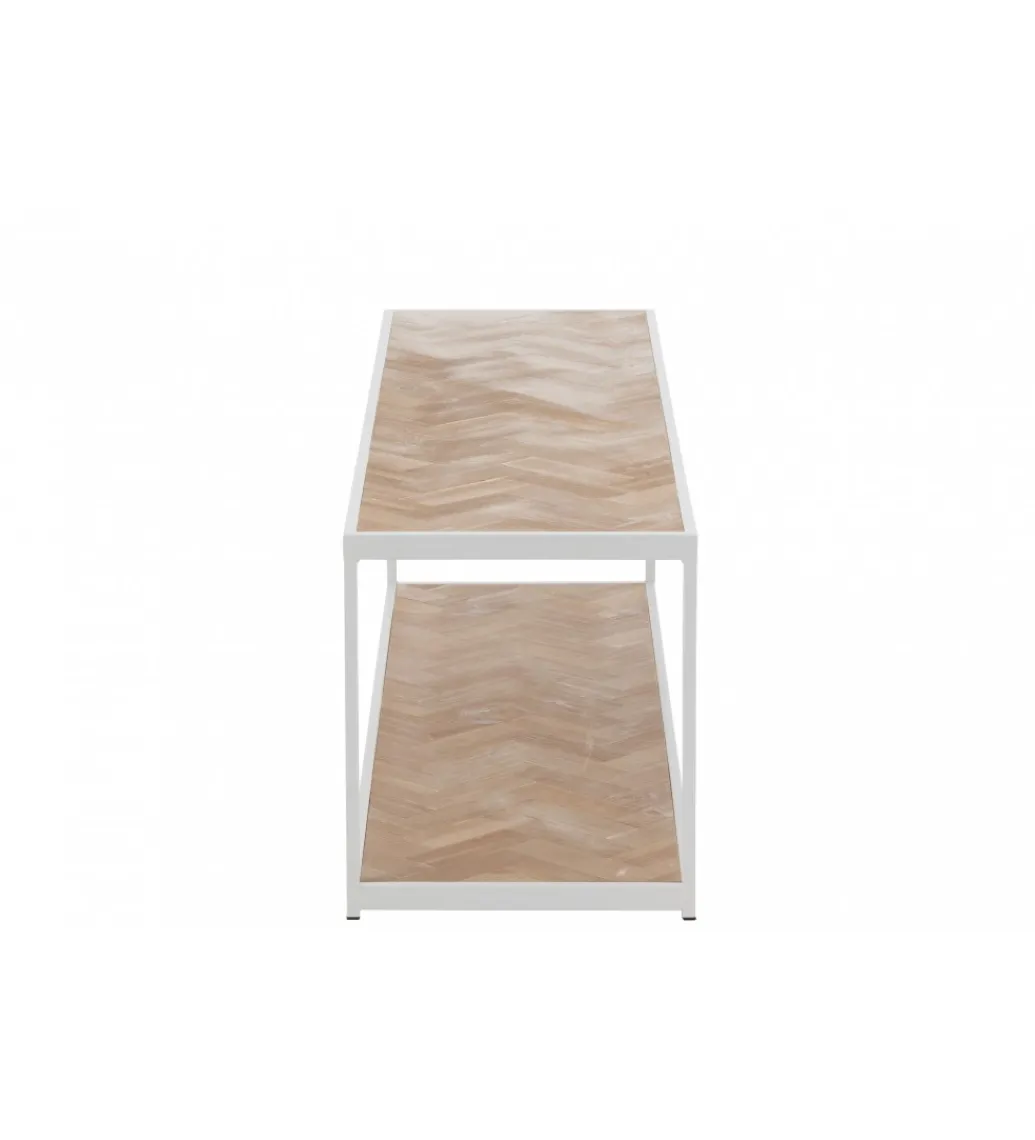 Stolik kawowy ZIGZAG 150 cm naturalny*J-Line Sale