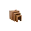 Stolik MADEIRA SET 3 drewno Sheesham*Invicta Interior Best