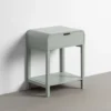 Stolik nocny AREGOM 61 x 48 cm jasnozielony*Zona-Design Sale