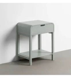 Stolik nocny AREGOM 61 x 48 cm jasnozielony*Zona-Design Sale