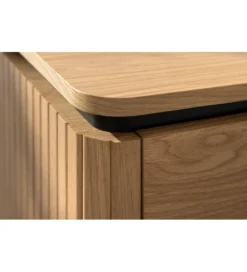Stolik nocny ATELIER 55 cm kolor dębu*Invicta Interior - przedsprzedaż Clearance