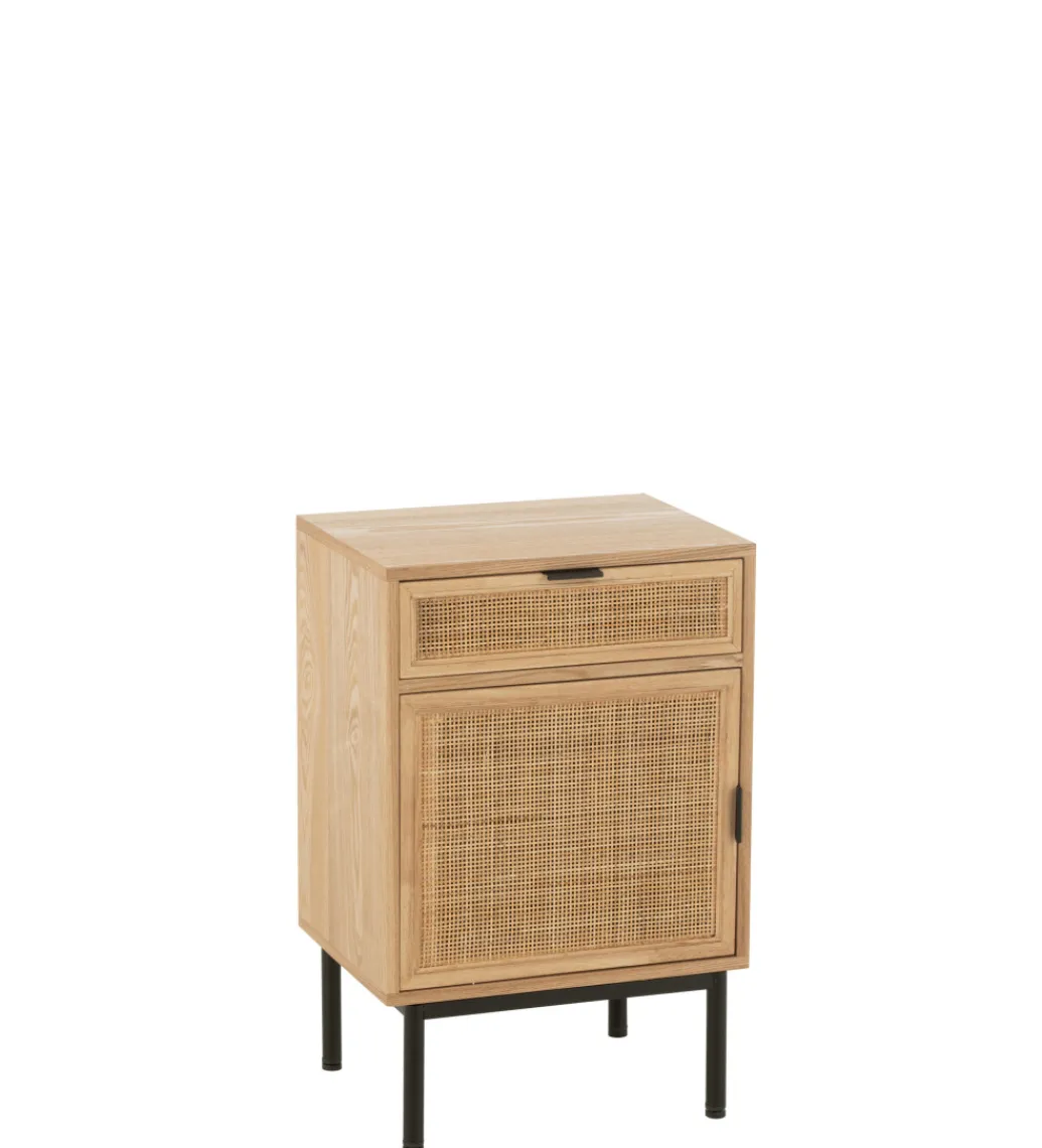 Stolik nocny BASONOT 70 cm naturalny*J-Line Online
