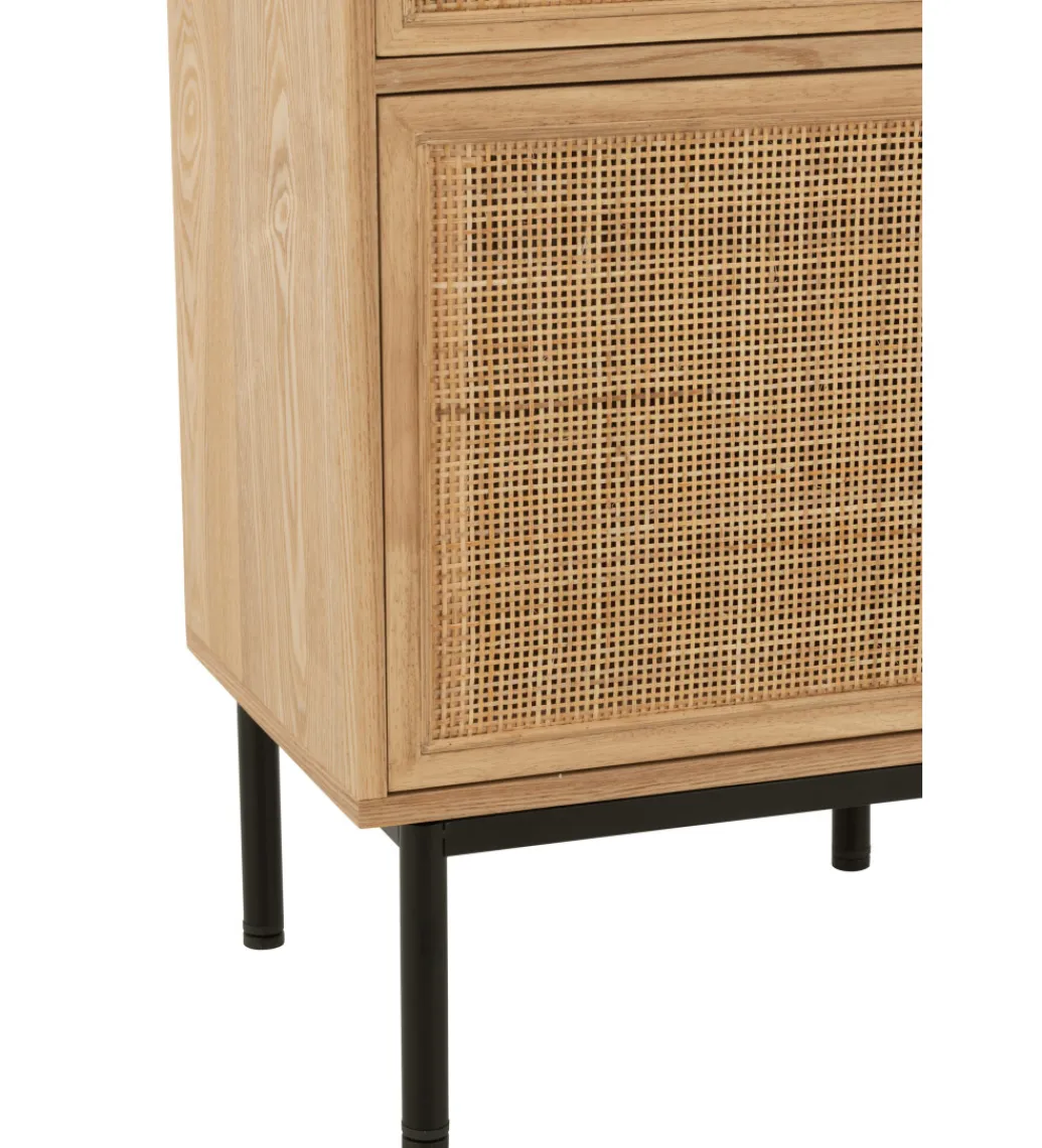 Stolik nocny BASONOT 70 cm naturalny*J-Line Online