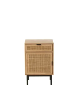 Stolik nocny BASONOT 70 cm naturalny*J-Line Online