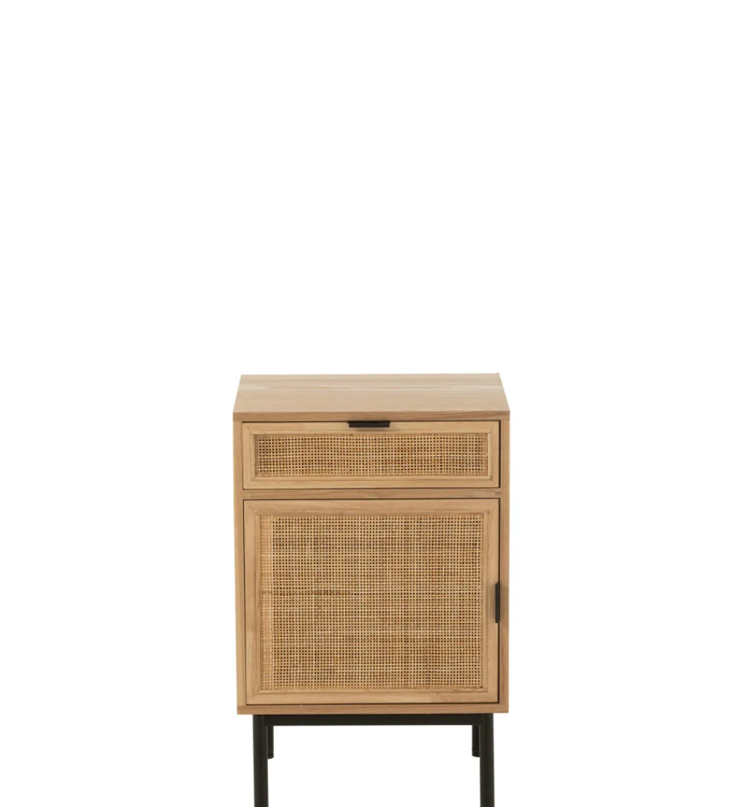 Stolik nocny BASONOT 70 cm naturalny*J-Line Online