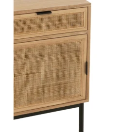 Stolik nocny BASONOT 70 cm naturalny*J-Line Online