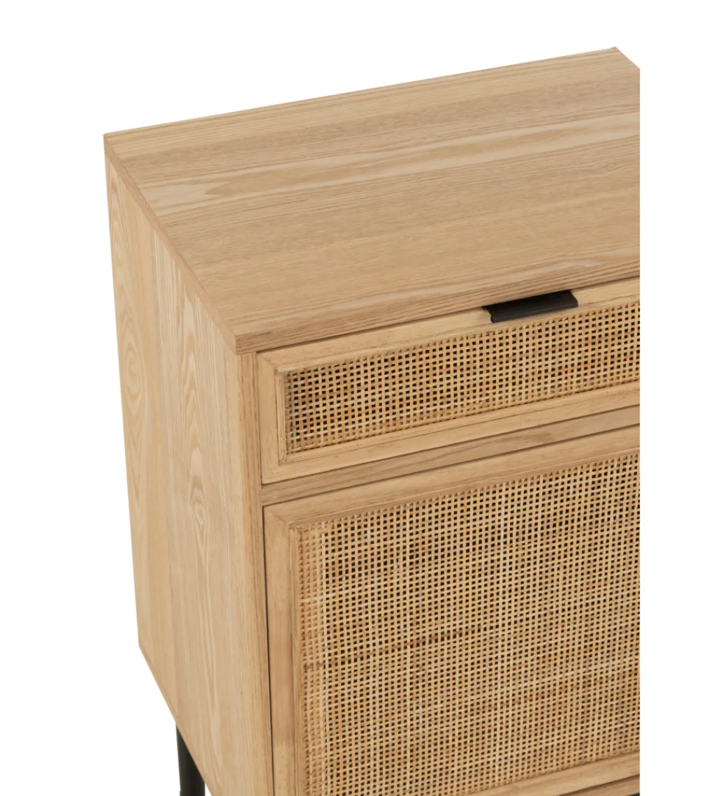 Stolik nocny BASONOT 70 cm naturalny*J-Line Online