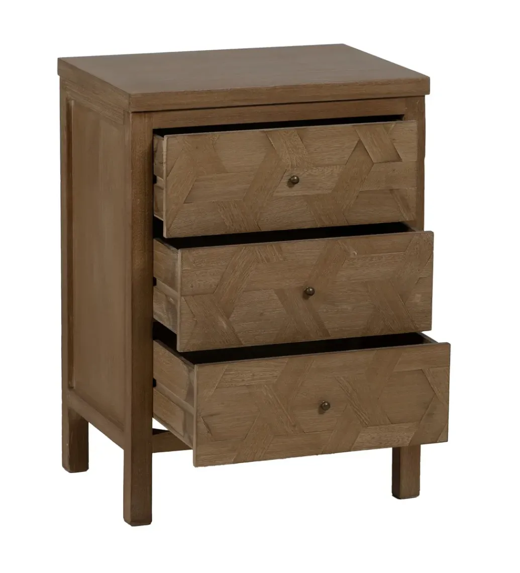 Stolik nocny BRAYAN 66 cm naturalny*Zona-Design Hot