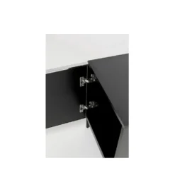 Stolik nocny CARINO 50 cm srebrna*KARE New
