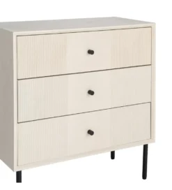 Stolik nocny ENTARADA 61 cm kremowy*Zona-Design Discount