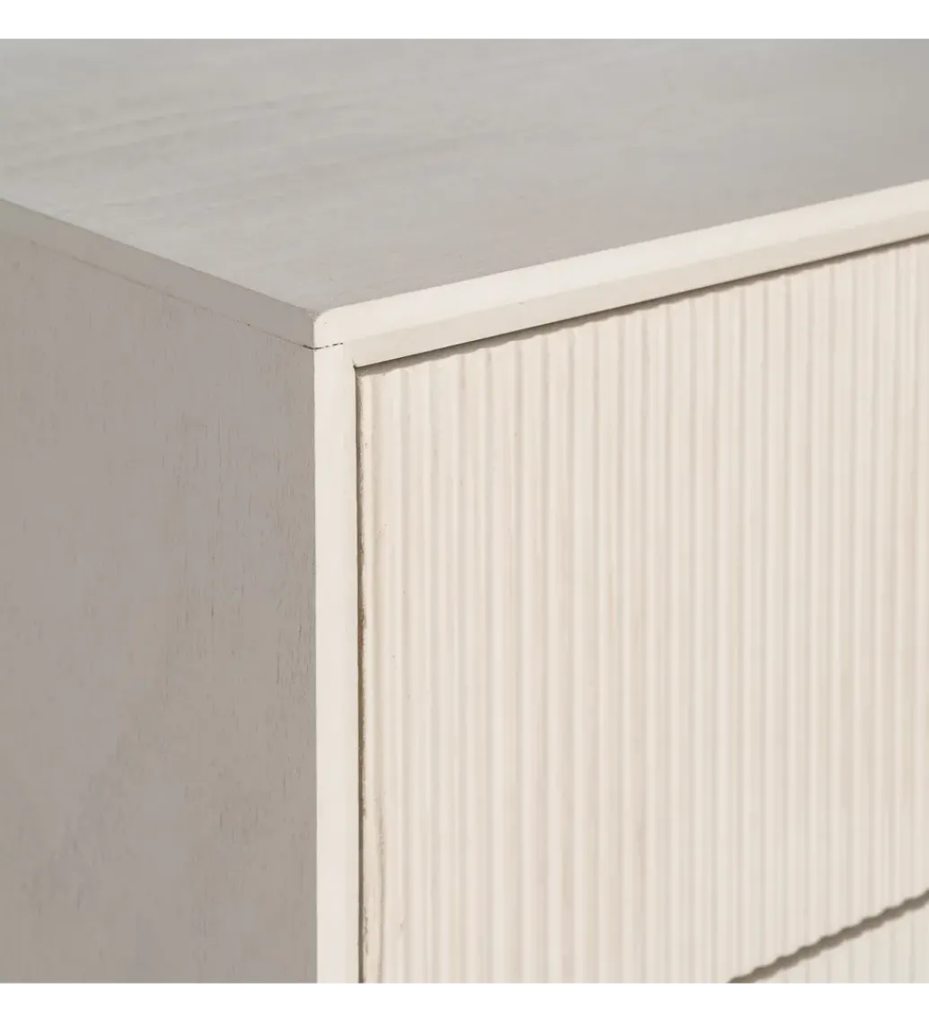 Stolik nocny ENTARADA 61 cm kremowy*Zona-Design Discount