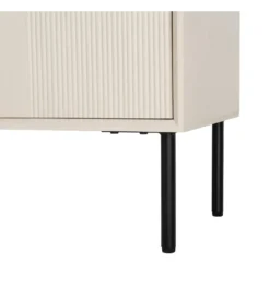 Stolik nocny ENTARADA 61 cm kremowy*Zona-Design Discount
