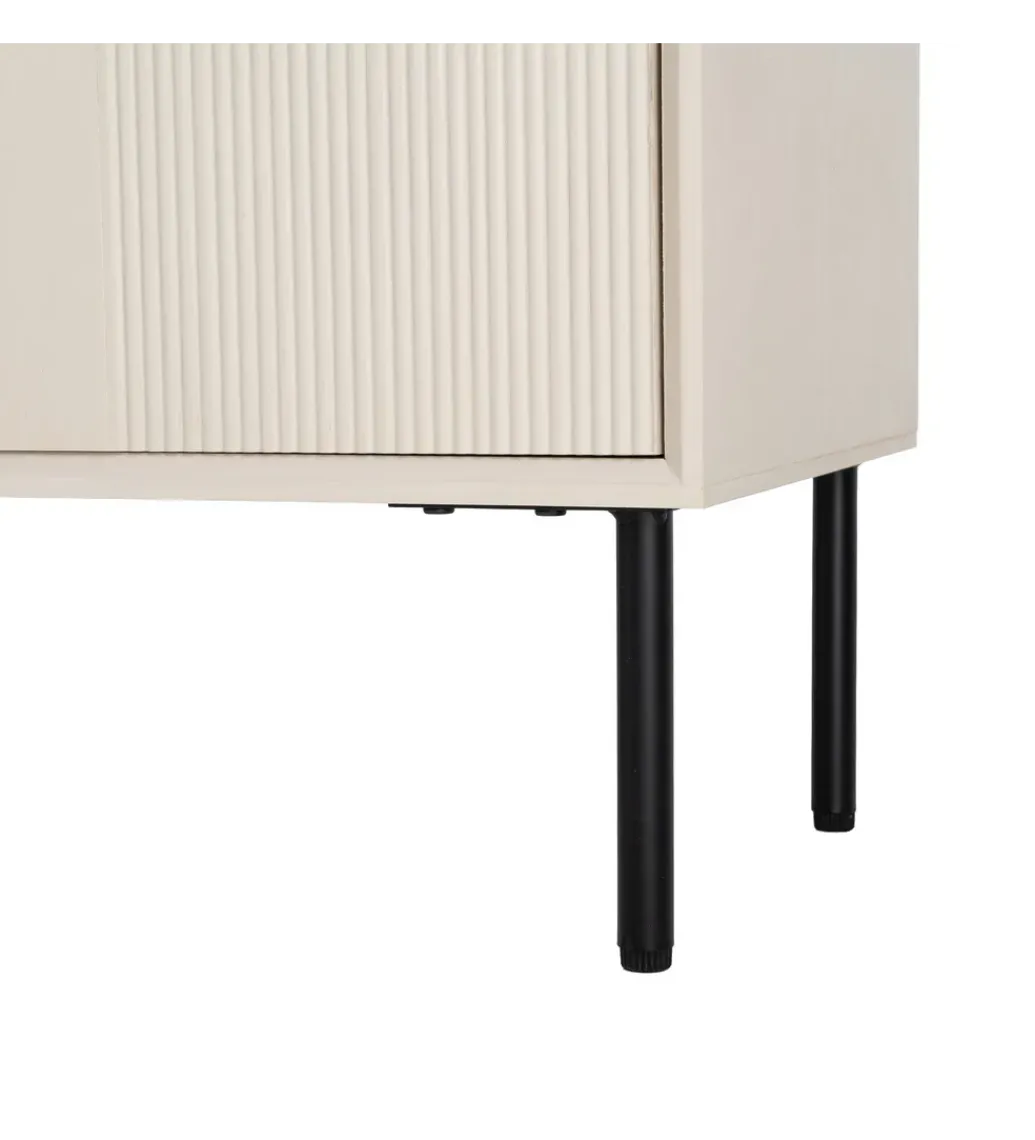 Stolik nocny ENTARADA 61 cm kremowy*Zona-Design Discount