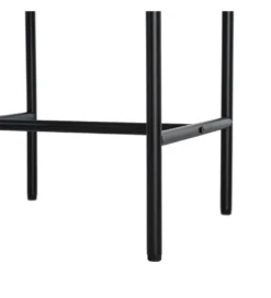 Stolik nocny ENTARADA 40 cm kremowy*Zona-Design Outlet