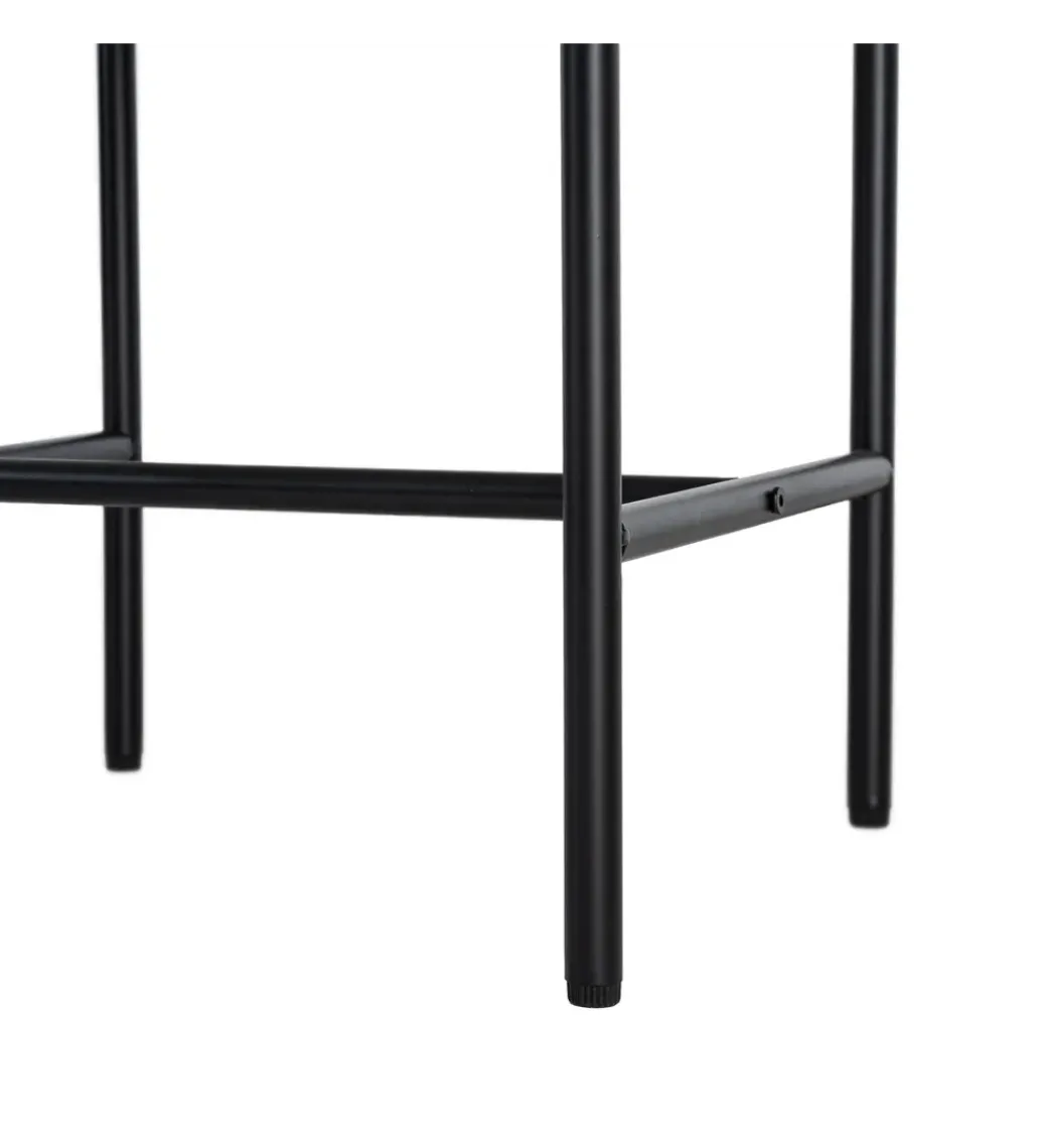 Stolik nocny ENTARADA 40 cm kremowy*Zona-Design Outlet