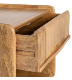Stolik nocny GALT 50 cm drewno mango naturalny*Zona-Design