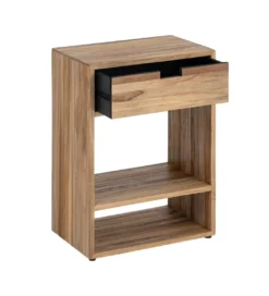 Stolik nocny KURAN 60 cm drewno teak*Zona-Design Sale