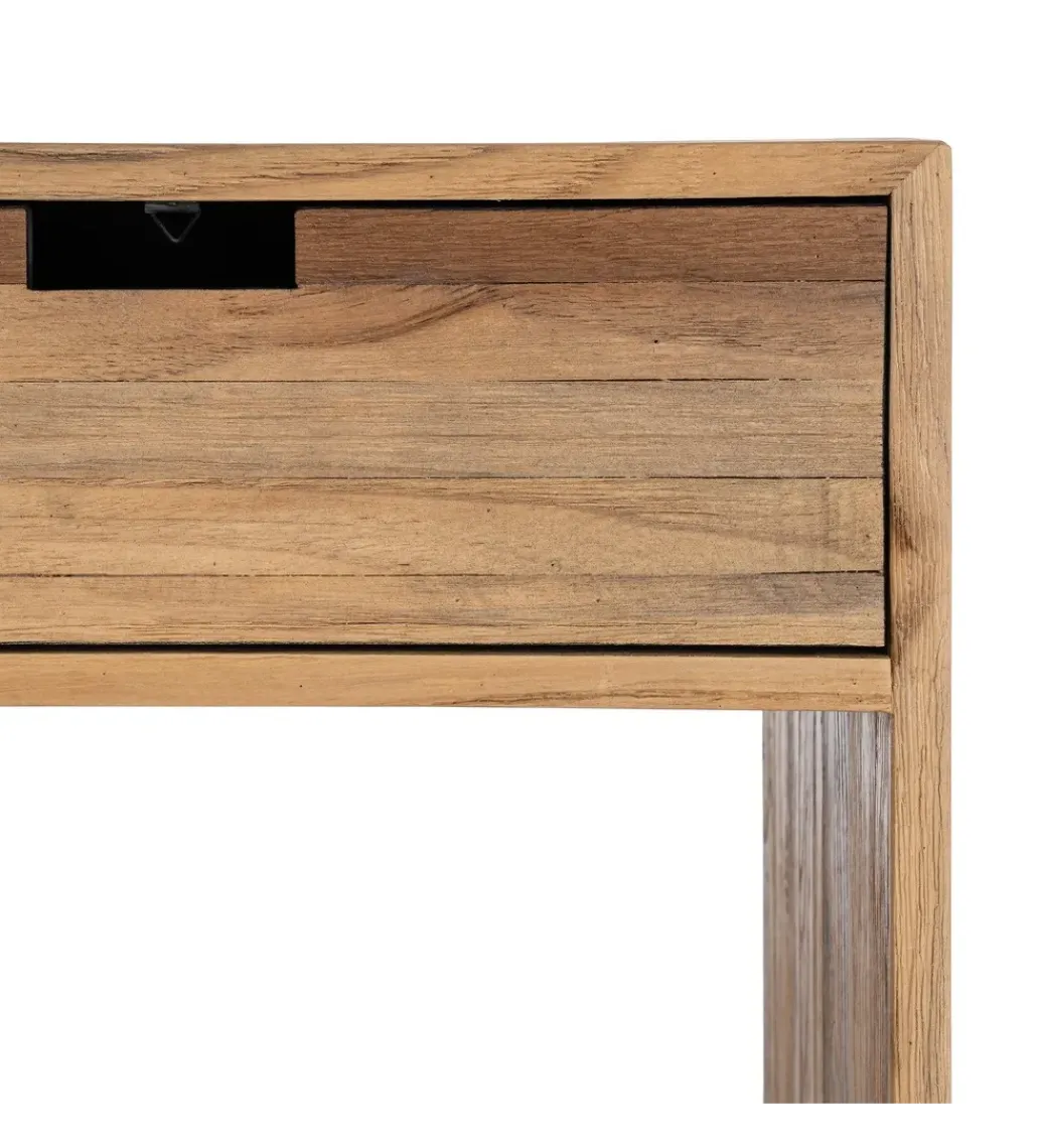 Stolik nocny KURAN 60 cm drewno teak*Zona-Design Sale