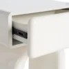 Stolik nocny LACADO 57 cm kremowy*Zona-Design Clearance