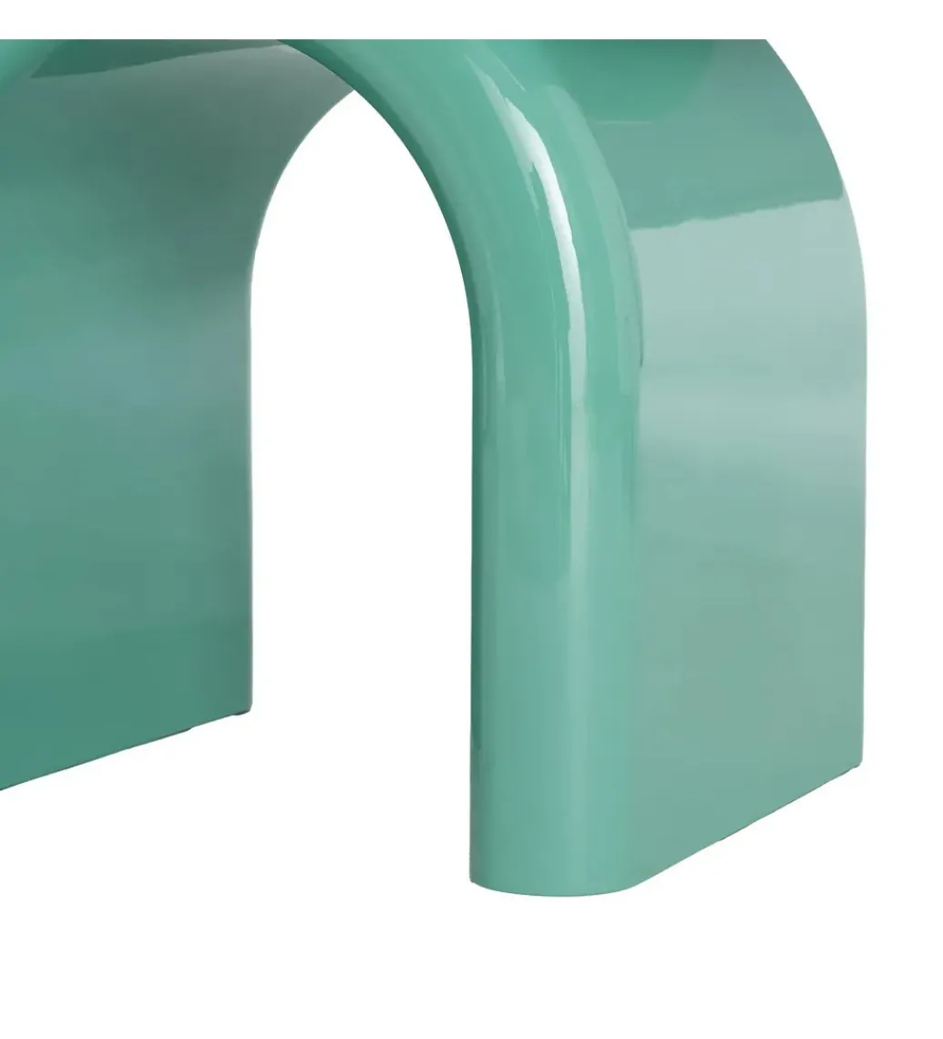 Stolik nocny LACQUER 50 cm zielony*Zona-Design Best