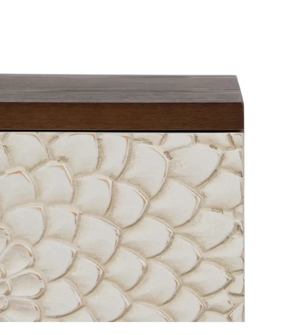 Stolik nocny LAPUNA 60 cm drewno sosny*Zona-Design