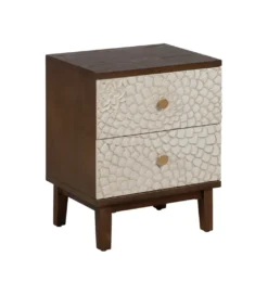 Stolik nocny LAPUNA 60 cm drewno sosny*Zona-Design