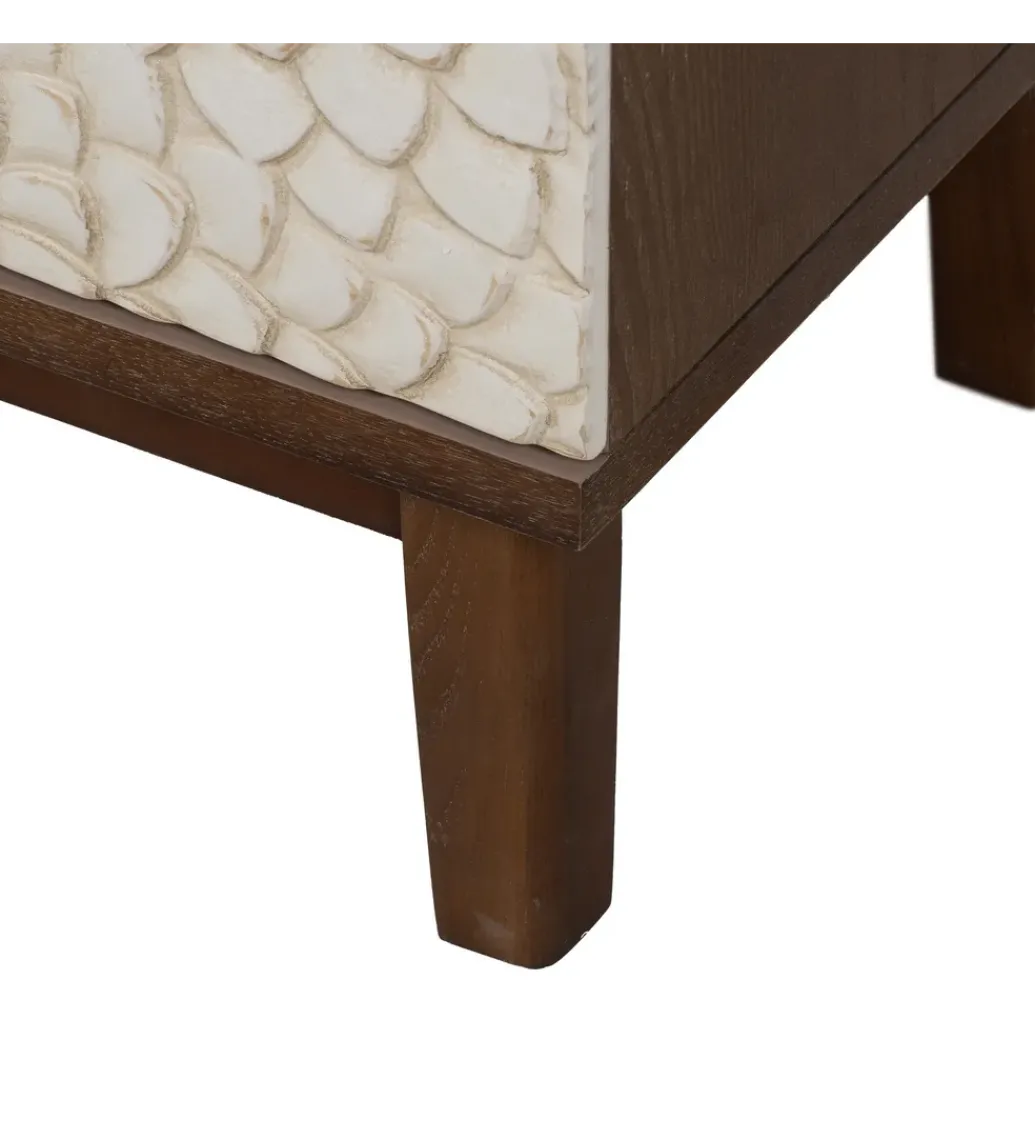 Stolik nocny LAPUNA 60 cm drewno sosny*Zona-Design
