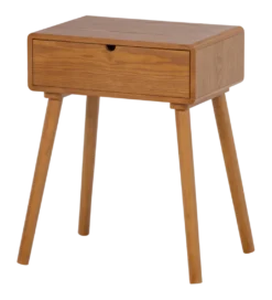 Stolik nocny NELO 54 cm naturalny*WOOOD New
