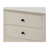 Stolik nocny REID 61 cm jasnoszary*Zona-Design Sale