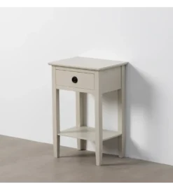 Stolik nocny REID 40 cm jasnoszary*Zona-Design