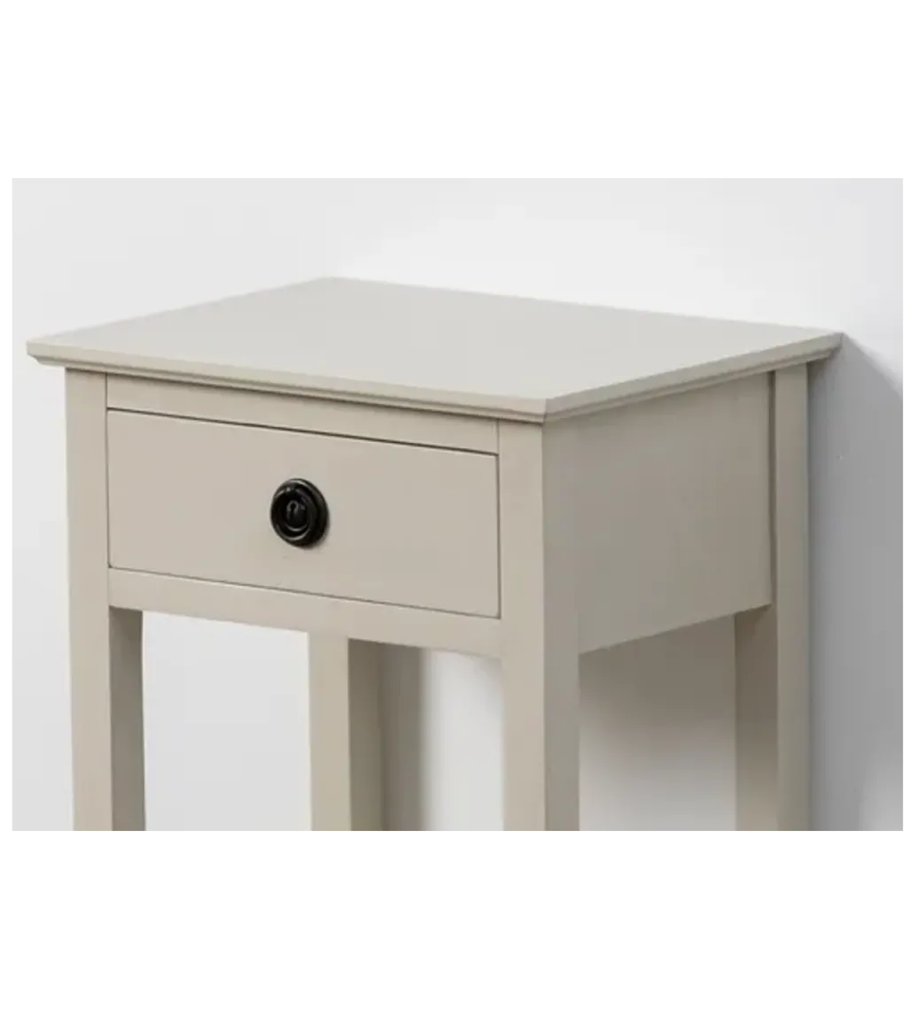 Stolik nocny REID 40 cm jasnoszary*Zona-Design