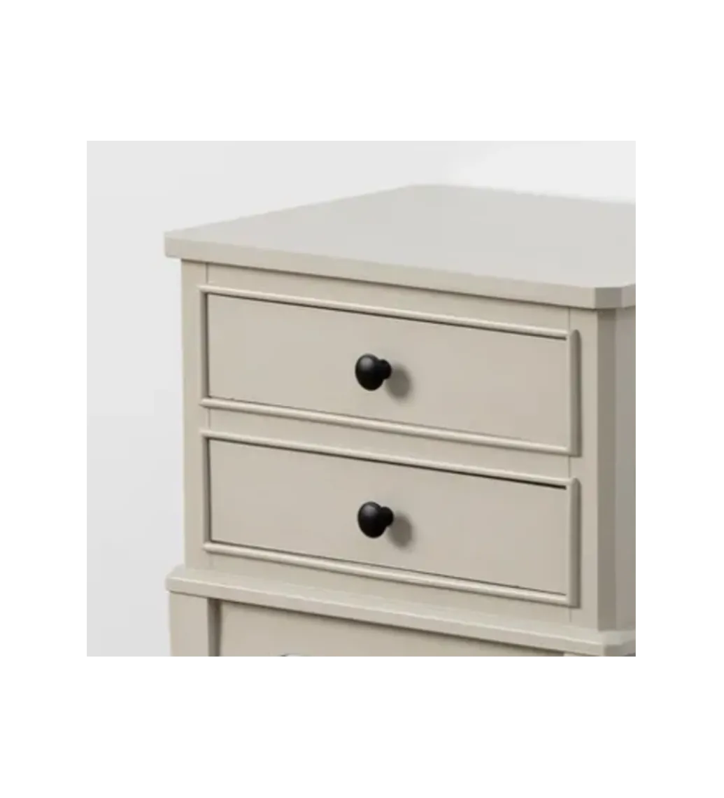 Stolik nocny REID 41 cm jasnoszary*Zona-Design New