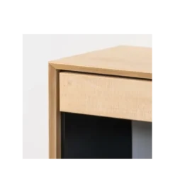 Stolik nocny SINTRA 70 cm drewno kauczuk naturalna*Zona-Design Sale