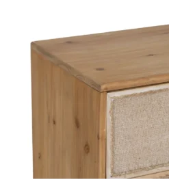 Stolik nocny WARTUM 76 cm naturalny*Zona-Design Sale