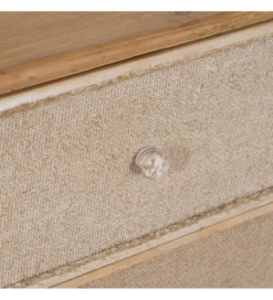 Stolik nocny WARTUM 76 cm naturalny*Zona-Design Sale