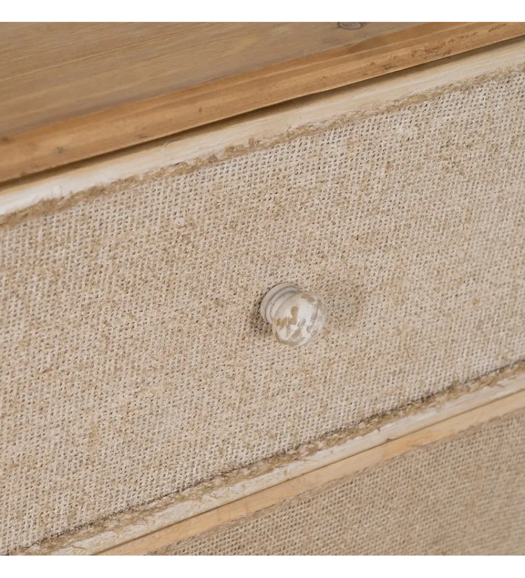 Stolik nocny WARTUM 76 cm naturalny*Zona-Design Sale