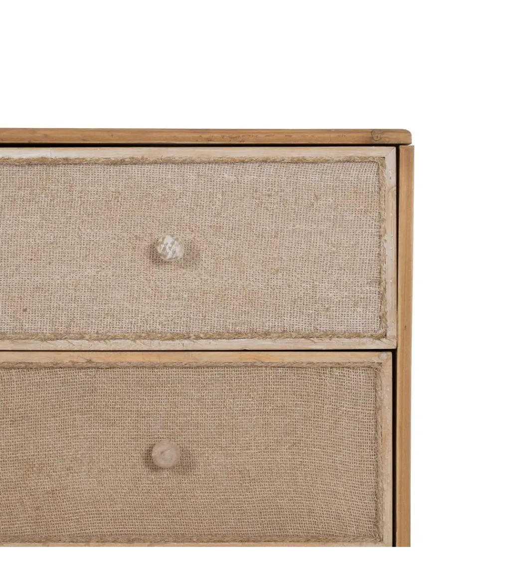 Stolik nocny WARTUM 76 cm naturalny*Zona-Design Sale