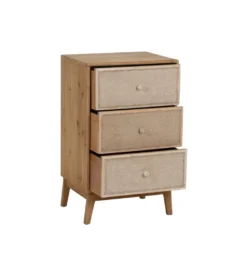Stolik nocny WARTUM 76 cm naturalny*Zona-Design Sale