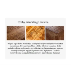 Stolik pod TV ADLON 160 cm drewno mango wzór 3D*Invicta Interior Discount