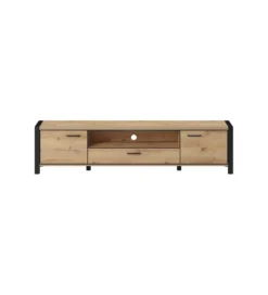 Stolik Pod TV AKTIV 210 cm w optyce dąb Taurus*Helvetia Hot