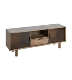 Stolik pod TV AMY 150 cm drewno kauczuk*Zona-Design Clearance