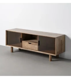 Stolik pod TV AMY 150 cm drewno kauczuk*Zona-Design Clearance