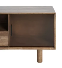 Stolik pod TV AMY 150 cm drewno kauczuk*Zona-Design Clearance