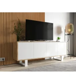 Stolik pod Tv Apollo B II 150 cm biały*Polski Design ML Discount
