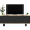 Stolik pod Tv  Apollo B II 150 cm czarny*Polski Design ML Hot