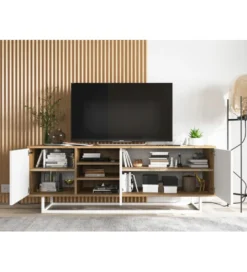 Stolik pod Tv Apollo 150 cm biały*Polski Design ML Sale