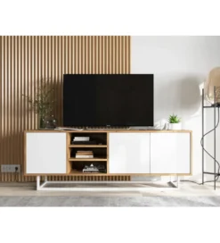 Stolik pod Tv Apollo 150 cm biały*Polski Design ML Sale
