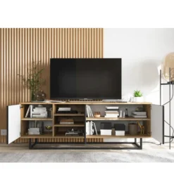 Stolik pod Tv Apollo 150 cm czarny*Polski Design ML Best
