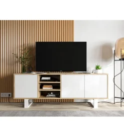 Stolik pod Tv Apollo II 150 cm biały*Polski Design ML New