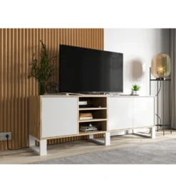 Stolik pod Tv Apollo III 150 cm biały*Polski Design ML Sale